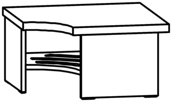 Produktbild von AROBA Krippenbank Innenecke Basic, B 50 x T 50 x SH 26 cm, PG2