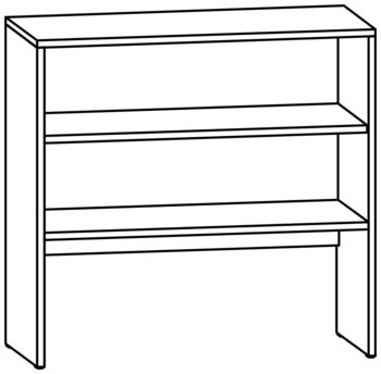 Produktbild von Mobi-Line Nischenschrank. 1 Fachboden B 90,5 x T 40 cm x H 83,7 cm. Birke.