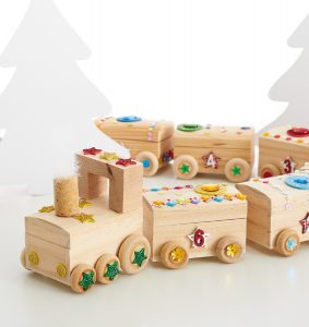 Adventskalender Eisenbahn Basteltipp